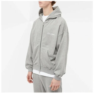 Cole Buxton Men's Lightweight Zip Hoody in Grey